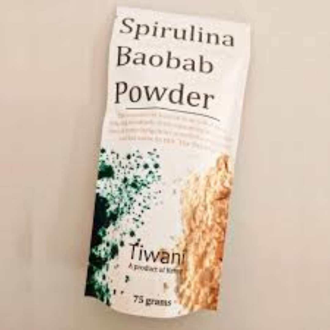 TIWANI SPIRULINA BAOBAB POWDER